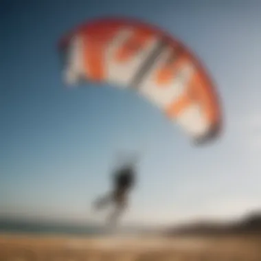 Close-up of Airush Kites technology