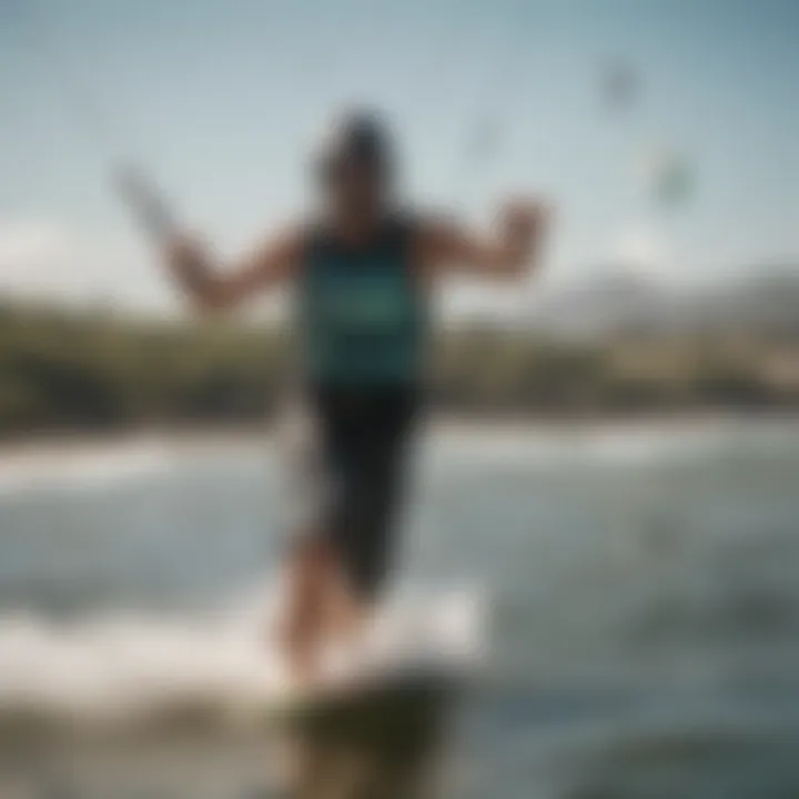 Kiteboarding enthusiasts enjoying Airush Kites