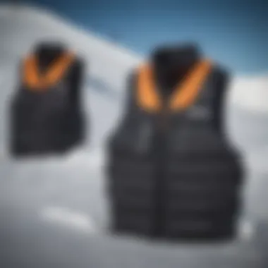 Comparison chart of heated vests in the market