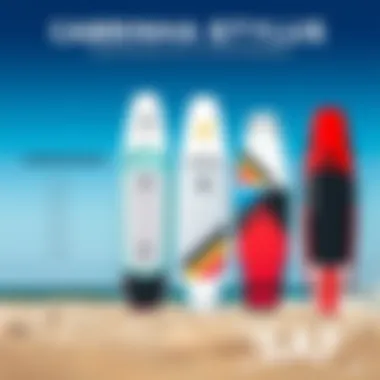 Comparison chart of the Cabrinha Stylus against other kiteboarding boards in the market.