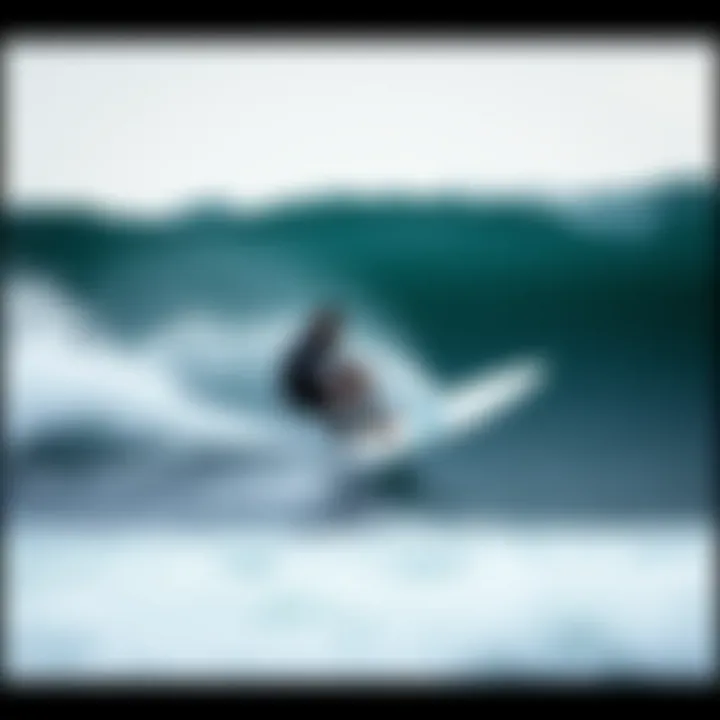 Cabrinha surfboard in action on the water