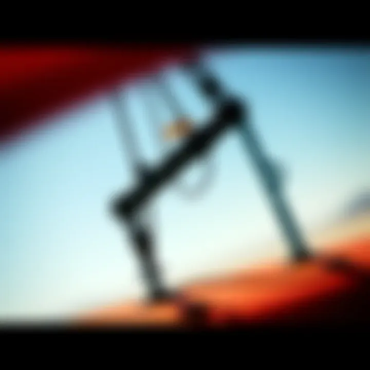 Detailed Look at Construction Quality Close-up of the Cabrinha Switchblade 9m construction details