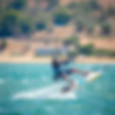 Freestyle Performance of Cabrinha Switchblade 9m Freestyle maneuvers executed with Cabrinha Switchblade 9m