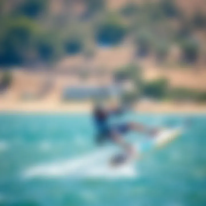 Freestyle Performance of Cabrinha Switchblade 9m Freestyle maneuvers executed with Cabrinha Switchblade 9m