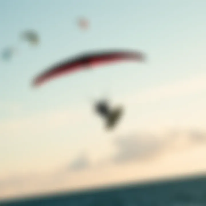 Cabrinha Switchblade 9m in Action Cabrinha Switchblade 9m kite soaring in the sky