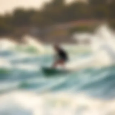 Wave Riding with Cabrinha Switchblade 9m Kiteboarder using Cabrinha Switchblade 9m in wave conditions