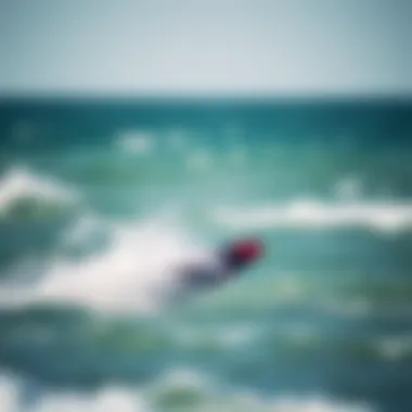 Cabrinha Switchblade gliding across the waves