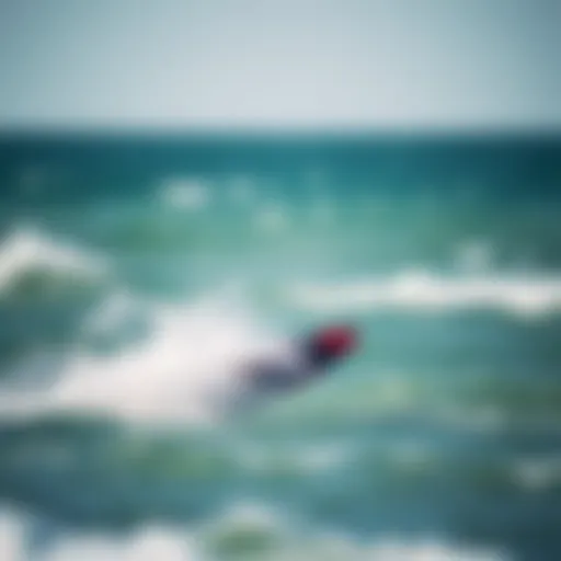 Cabrinha Switchblade gliding across the waves