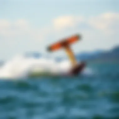 Cabrinha X3 Wing in action on the water