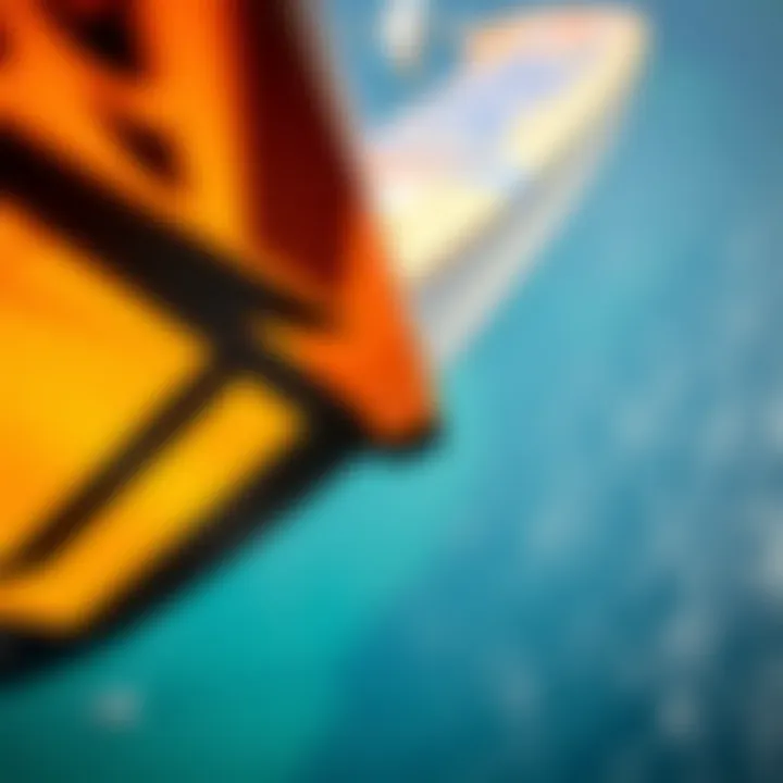 Close-up of Cabrinha X3 Wing design features