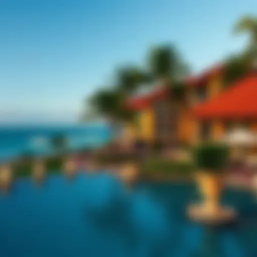 Breathtaking Scenery of Coconut Bay Resort Stunning view of Coconut Bay Resort and Spa with a clear blue sky