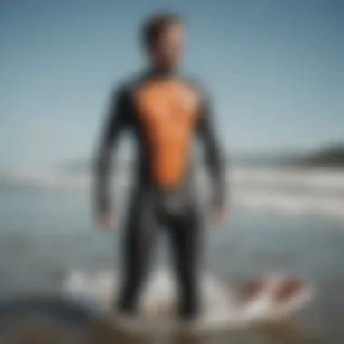 Visual comparison of different wetsuit fits