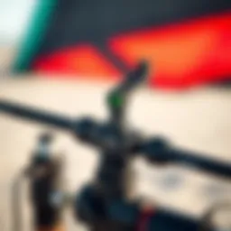 Detailed view of a compstick system showcasing its components