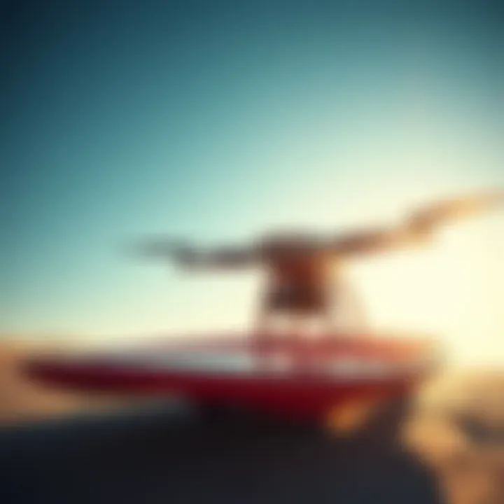 Fliteboard Specifications and Features Close-up of Fliteboard specifications and features