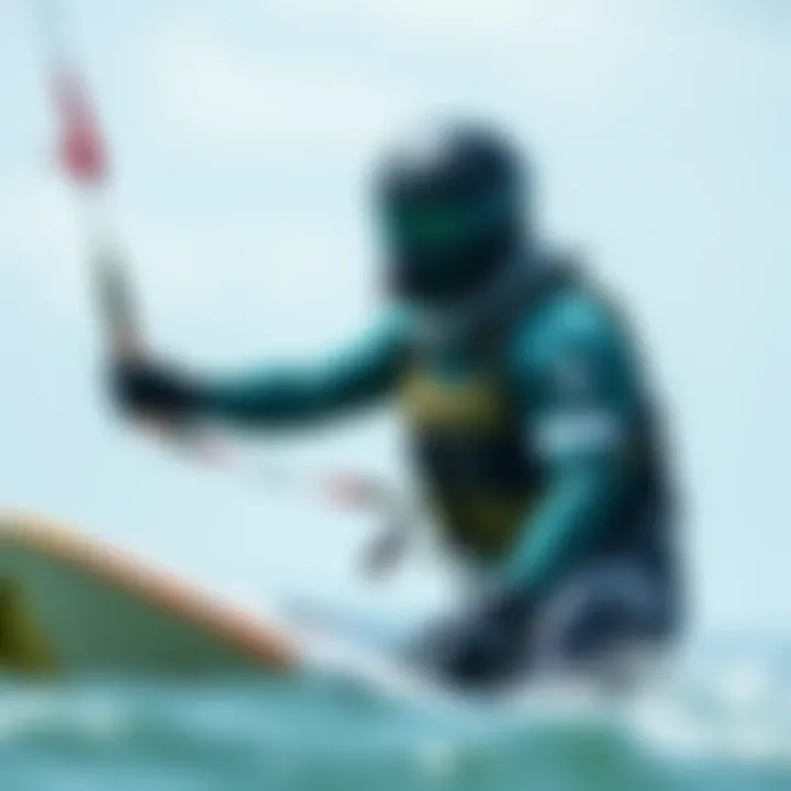 Safety equipment and techniques related to kitesurfing