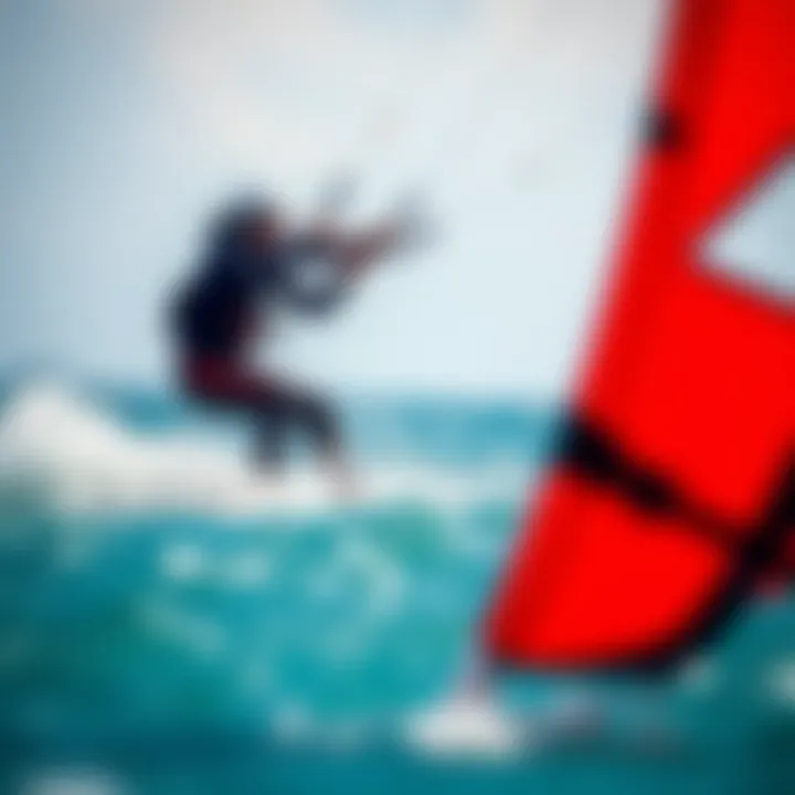 Matching kiteboard gear with a kite