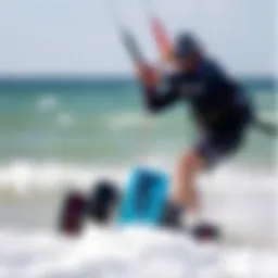 Core kite pump in action