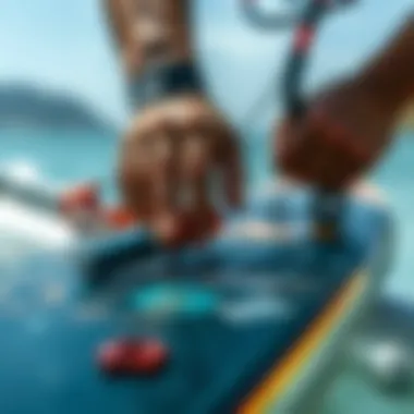 Essential Maintenance for Longevity of Kiteboards Kiteboard maintenance tools and tips