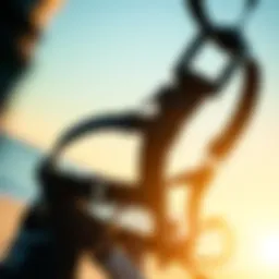 Detailed view of an advanced ion harness showcasing its ergonomic design