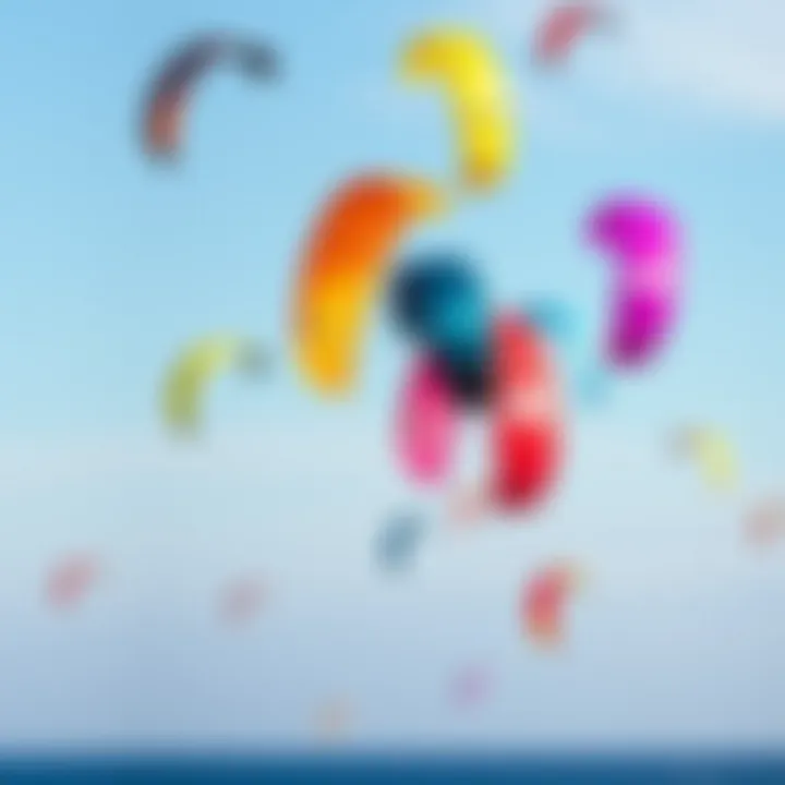 A Colorful Canvas: Kites in the Sky at El Pescadero Colorful kites filling the sky at El Pescadero