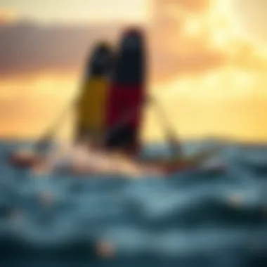 A side-by-side comparison of different Armstrong foilboard models