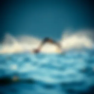 A dynamic Clearwater hydrofoil cutting through the water