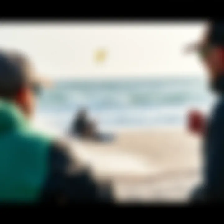 Local enthusiasts sharing tips and experiences at Cold Hawaii