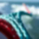 Dyneema line showcasing its strength and flexibility