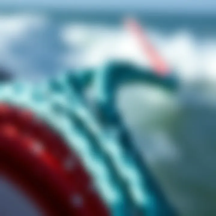 Dyneema line showcasing its strength and flexibility