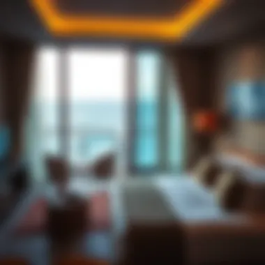 Luxurious Hotel Room with Stunning Ocean View Luxurious hotel room with ocean view