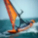 Detailed view of hydro efoil design