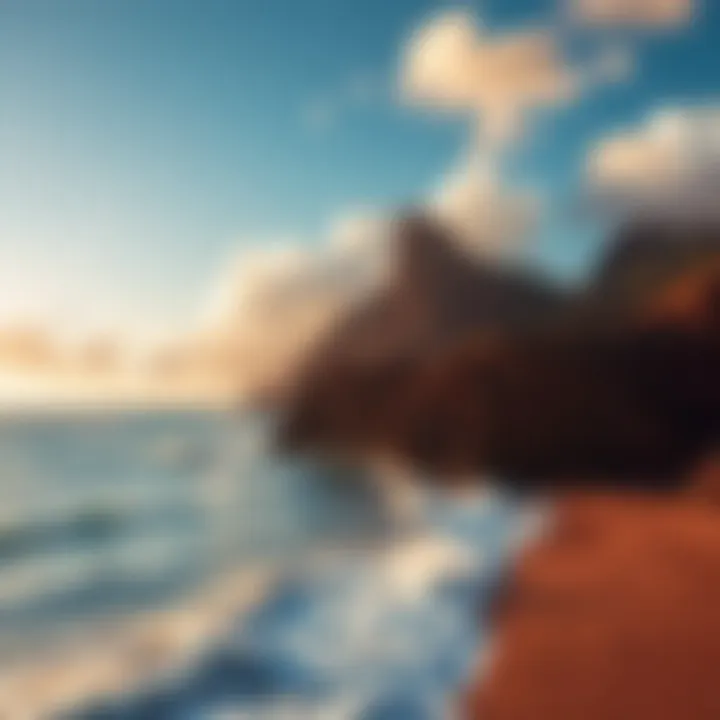 Stunning coastal view of Mokuleia Beach