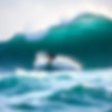 Ideal Ocean Conditions for Wing Surfing Vast ocean conditions for wing surfing