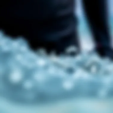 Close-up of Seaskins wetsuit materials showcasing quality