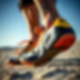 Close-up of Solite Custom Pro footwear showcasing custom fit technology