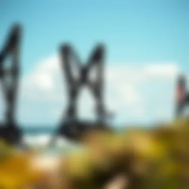 Side-by-side comparison of different Dakine harness models highlighting their unique features