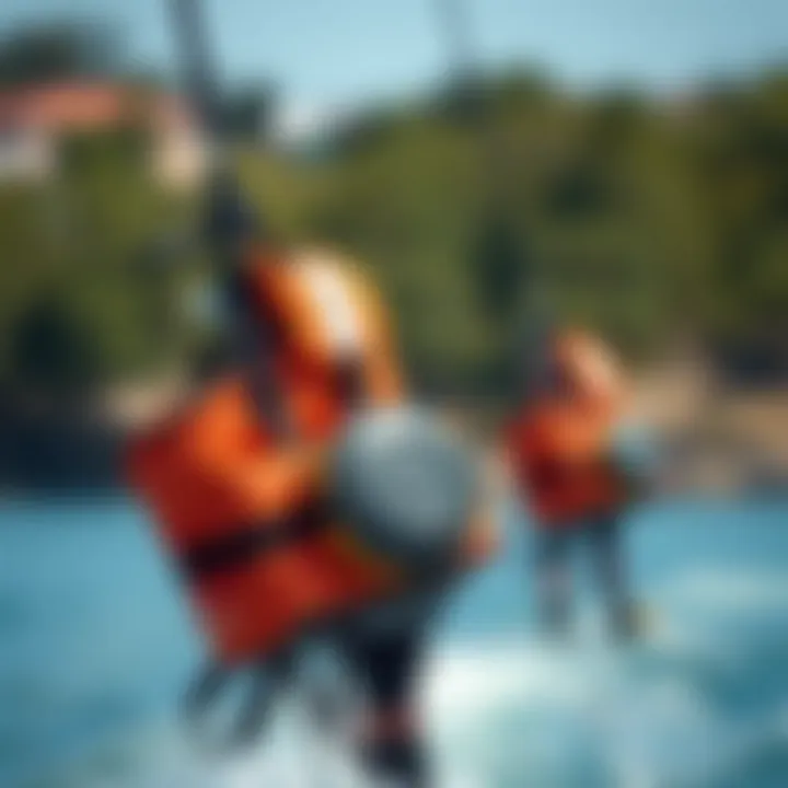 Safety gear for e-foiling