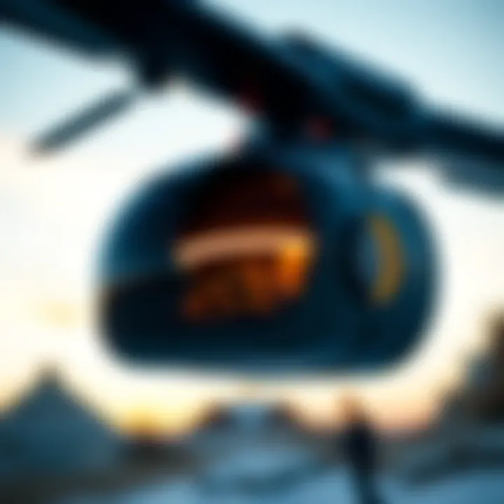 Close-up of Lift efoil design features