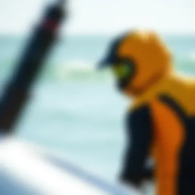 Temperature Regulation Features of Mustang Dry Suit Illustration of Mustang dry suit's temperature regulation features
