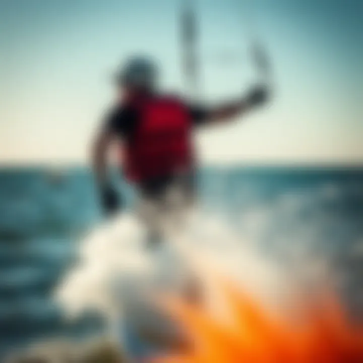 Safety and Empowerment Symbolic representation of safety and empowerment in kiteboarding