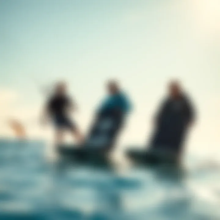 Comparison of traditional kiteboarding equipment versus prone foil boards