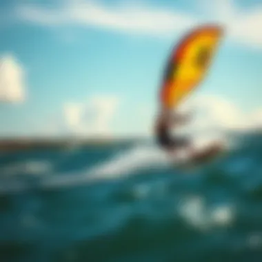Kitesurfing in diverse environments