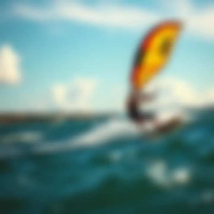 Kitesurfing in diverse environments