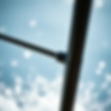 Close-up view of the materials used in Slingshot wakefoil construction