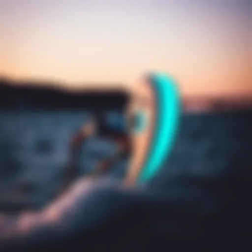 Sleek Design of the Slingshot Wakefoil An overview of the Slingshot wakefoil showcasing its sleek design