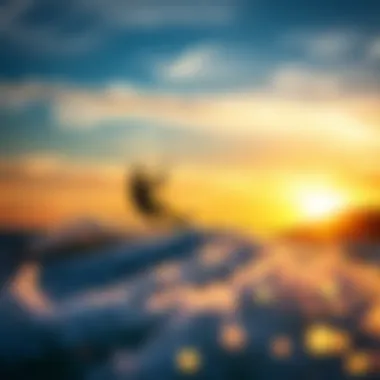 Top Kiteboarding Spots: Where Adventure Awaits A breathtaking sunset view at a popular kiteboarding location