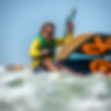 Elevating the Kiteboarding Experience with Xcel Gear User enjoying kiteboarding with Xcel gear in action