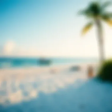 Relaxing beach scene on Cat Island, perfect for kiteboarding enthusiasts