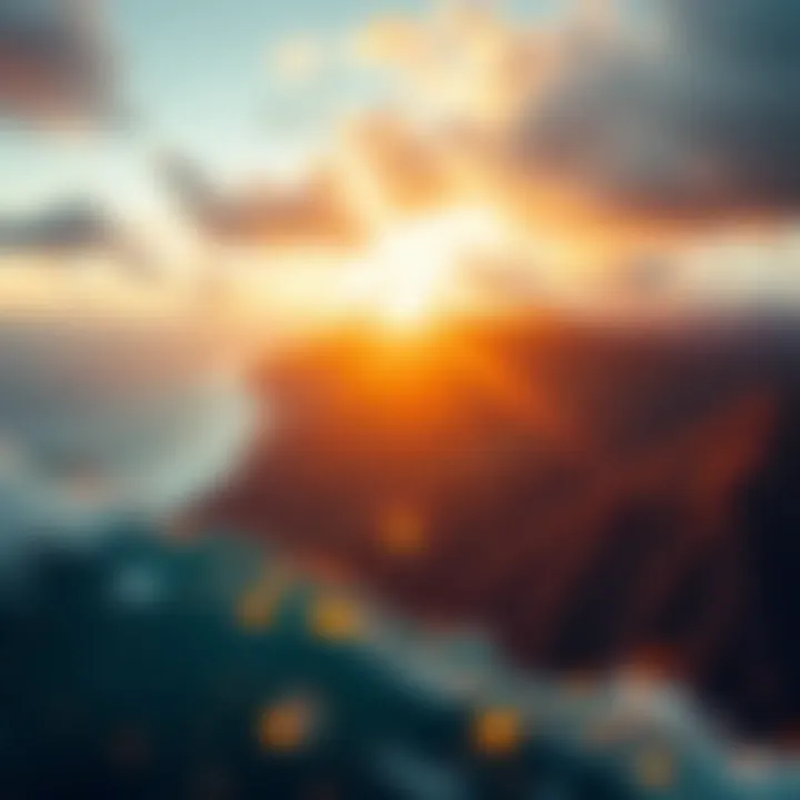 Geographical Influences on Wind Behavior in Hawaii Topographic features influencing wind flow in Hawaii