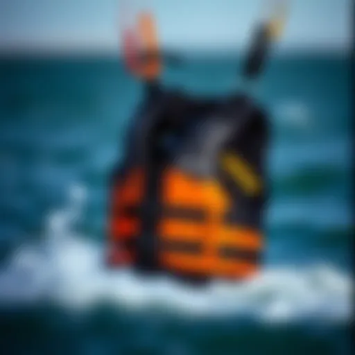 Innovative kiteboard life jacket designs showcasing safety features